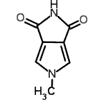 CAS 登录号：86732-12-9， 5-甲基吡咯并[3,4-c]吡咯-1,3(2H,5H)-二酮