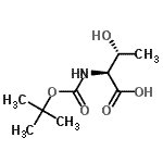 CAS 登录号：86748-77-8， N-{[(2-甲基-2-丙基)氧基]羰基}-L-苏氨酸