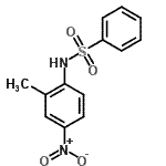 CAS#: 86785-33-3, N-(2-Methyl-4-nitrophenyl)benzenesulfonamide
