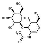 CAS#: 868264-15-7, 2-Acetamido-1,5-anhydro-2-deoxy-3-O-beta-D-galactopyranosyl-D-arabino-hex-1-enitol