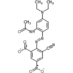 CAS#: 86836-00-2, N-{2-[(E)-(2-Cyano-4,6-dinitrophenyl)diazenyl]-5-(diethylamino)phenyl}acetamide