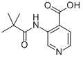 CAS 登录号：86847-91-8， 3-(2,2-二甲基-丙酰基氨基)-异烟酸