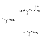 CAS#: 86864-96-2, 2-Propenoic Acid, Polymer With 2-Hydroxypropyl 2-Propenoate And Sodium 2-Propenoate