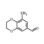 CAS#: 868707-84-0, 8-Methyl-2,3-dihydro-1,4-benzodioxine-6-carbaldehyde