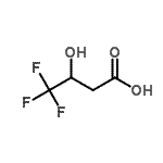CAS#: 86884-21-1, 4,4,4-Trifluoro-3-hydroxybutanoic acid