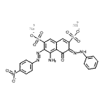 CAS#: 86923-11-7, Disodium (3Z)-5-amino-6-[(E)-(4-nitrophenyl)diazenyl]-4-oxo-3-(phenylhydrazono)-3,4-dihydro-2,7-naphthalenedisulfonate