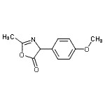 CAS#: 869470-04-2, 4-(4-Methoxyphenyl)-2-methyl-1,3-oxazol-5(4H)-one