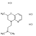 CAS#: 86979-80-8, N,N-Dimethyl-2-(2-methyl-2,3-dihydro-4H-pyrido[3,2-b][1,4]oxazin-4-yl)ethanamine trihydrochloride