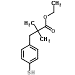 CAS 登录号：869853-73-6， 乙基2,2-二甲基-3-(4-硫苯基)丙酸酯