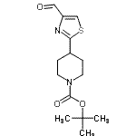 CAS#: 869901-02-0, 2-Methyl-2-propanyl 4-(4-formyl-1,3-thiazol-2-yl)-1-piperidinecarboxylate