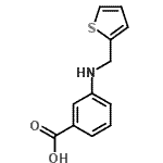 CAS#: 869947-84-2, 3-[(2-Thienylmethyl)amino]benzoic acid
