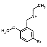 CAS#: 869949-75-7, N-(5-Bromo-2-methoxybenzyl)ethanamine