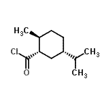 CAS 登录号：87001-70-5， (1S,2S,5S)-5-异丙基-2-甲基环己烷羰基氯化物