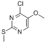 CAS#: 87026-45-7, 4-Chloro-5-Methoxy-2-(Methylsulfanyl)Pyrimidine