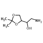 CAS#: 87032-71-1, 2-Amino-1-(2,2-dimethyl-1,3-dioxolan-4-yl)ethanol