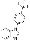 CAS 登录号：870450-93-4， 1-[4-(三氟甲基)苯基]-1H-苯并咪唑