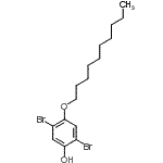 CAS 登录号：870703-49-4， 2,5-二溴-4-(癸基氧基)苯酚