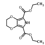 CAS#: 870704-19-1, Diethyl 2,3-dihydro-6H-[1,4]dioxino[2,3-c]pyrrole-5,7-dicarboxylate