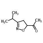 CAS 登录号：87074-56-4， 1-(3-异丙基-4,5-二氢-1,2-恶唑-5-基)乙酮