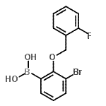 CAS # 870778-86-2, {3-溴-2-[(2-氟苄基)氧基]苯基}硼酸