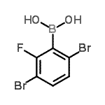 CAS#: 870778-92-0, (3,6-Dibromo-2-fluorophenyl)boronic acid