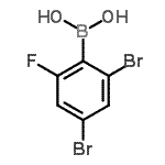 CAS 登录号：870778-96-4， (2,4-二溴-6-氟苯基)硼酸