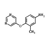 CAS#: 871020-40-5, 3-Methyl-4-(5-pyrimidinyloxy)aniline