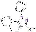 CAS 登录号：871110-19-9， 4,5-二氢-3-(甲硫基)-1-苯基-1H-苯并[g]吲唑