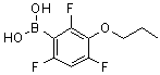 CAS#: 871125-73-4, (2,4,6-Trifluoro-3-propoxyphenyl)boronic acid