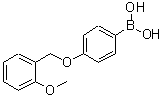 CAS 登录号：871125-74-5， {4-[(2-甲氧基苄基)氧基]苯基}硼酸