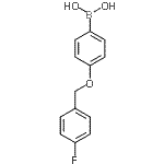 CAS#: 871125-82-5, {4-[(4-Fluorobenzyl)oxy]phenyl}boronic acid