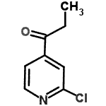 CAS#: 87121-53-7, 1-(2-Chloro-4-pyridinyl)-1-propanone