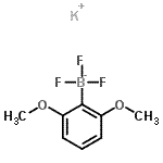 CAS 登录号：871231-42-4， 钾(2,6-二甲氧基苯基)(三氟)硼酸酯(1-)