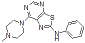 CAS#: 871266-89-6, 7-(4-Methyl-1-Piperazinyl)-N-Phenyl-Thiazolo[5,4-d]Pyrimidin-2-Amine