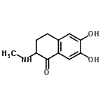 CAS 登录号：87128-59-4， 6,7-二羟基-2-(甲基氨基)-3,4-二氢-1(2H)-萘酮