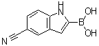 CAS 登录号：871329-64-5， (5-氰基-1H-吲哚-2-基)硼酸
