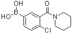 CAS 登录号：871332-70-6， [4-氯-3-(1-哌啶基羰基)苯基]硼酸