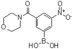 CAS 登录号：871332-80-8， [3-(4-吗啉基羰基)-5-硝基苯基]硼酸