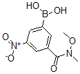 CAS#: 871332-84-2, B-[3-[(Methoxymethylamino)Carbonyl]-5-Nitrophenyl]-Boronic Acid