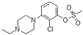 CAS 登录号：871355-76-9， 2-氯-3-(4-乙基-1-哌嗪基)-苯酚 1-甲烷磺酸酯