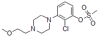 CAS#: 871355-77-0, 2-Chloro-3-[4-(2-Methoxyethyl)-1-Piperazinyl]-Phenol 1-Methanesulfonate