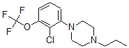 CAS 登录号：871357-00-5， 1-[2-氯-3-(三氟甲氧基)苯基]-4-丙基-哌嗪