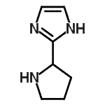 CAS#: 871716-71-1, 2-(2-Pyrrolidinyl)-1H-imidazole