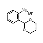 CAS#: 871725-95-0, Bromo[2-(1,3-dioxan-2-yl)phenyl]magnesium