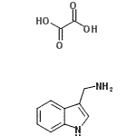CAS 登录号：871825-81-9， 1-(1H-吲哚-3-基)甲胺草酸盐(1:1)