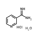 CAS#: 871825-82-0, 3-Pyridinecarboximidamide hydrochloride hydrate