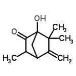 CAS#: 871882-87-0, 1-Hydroxy-3,6,6-trimethyl-5-methylenebicyclo[2.2.1]heptan-2-one