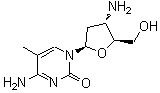 CAS#: 87190-81-6, 3'-Amino-2',3'-dideoxy-5-methylcytidine