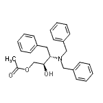 CAS#: 871948-95-7, (2R,3S)-3-(Dibenzylamino)-2-hydroxy-4-phenylbutyl acetate