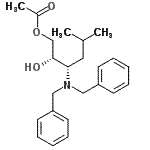 CAS#: 871949-00-7, (2S,3S)-3-(Dibenzylamino)-2-hydroxy-5-methylhexyl acetate